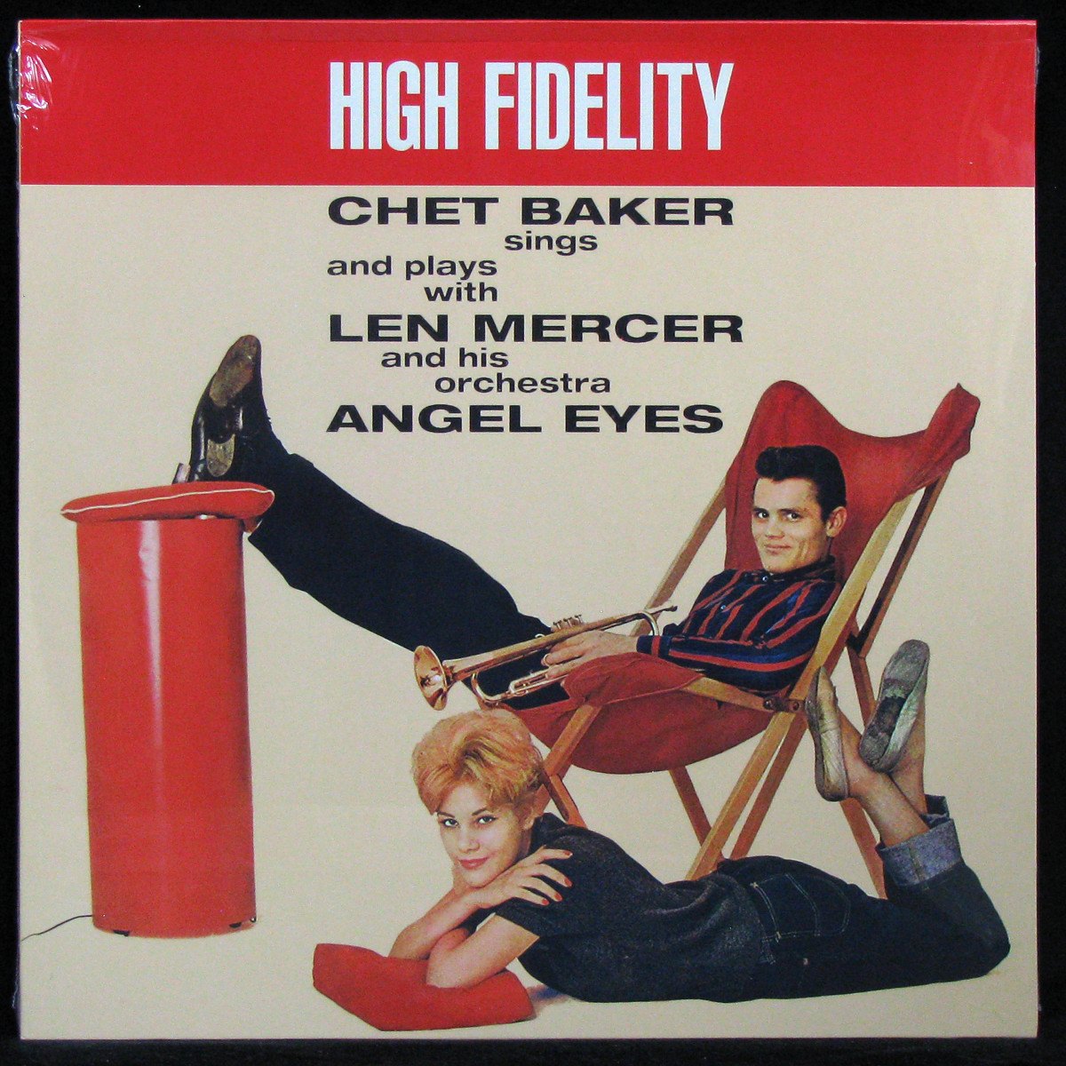 LP Chet Baker — Angel Eyes (coloured vinyl) фото