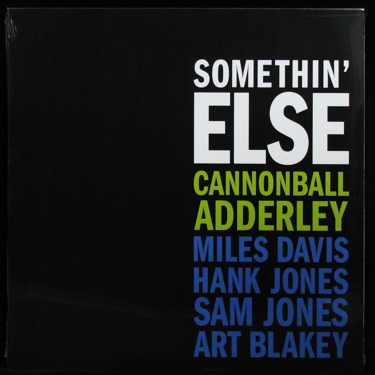 LP Cannonball Adderley — Somethin' Else (coloured vinyl) фото