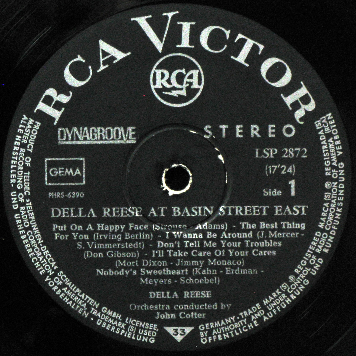 LP Della Reese — Della At Basin Street East фото 2