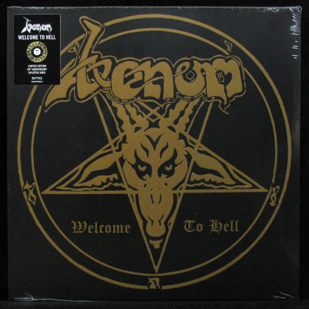 LP Venom — Welcome To Hell (coloured vinyl, + poster) фото