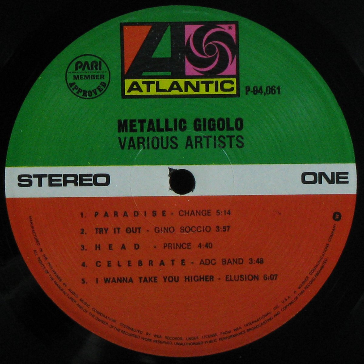 LP V/A — Metallic Gigolo фото 3