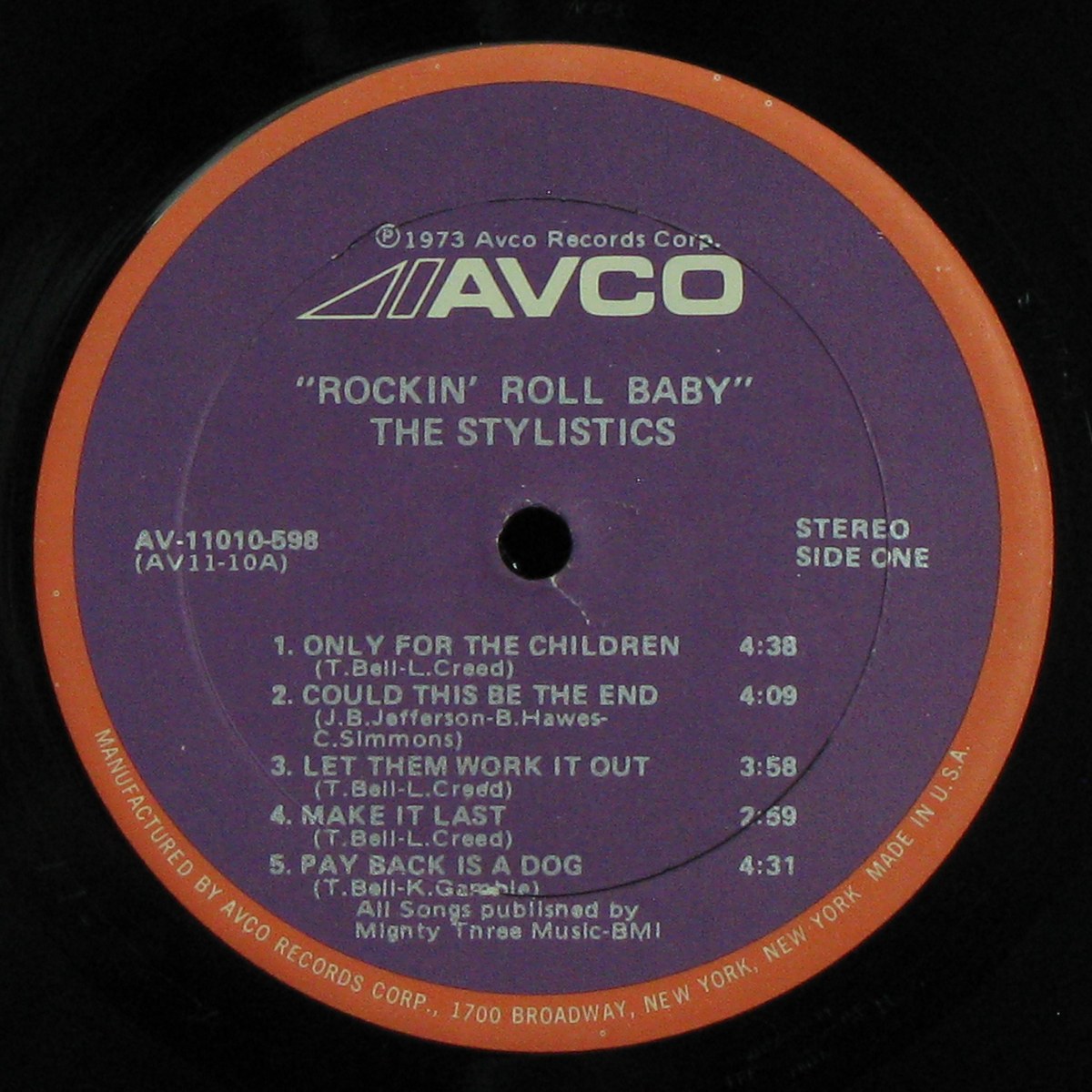 LP Stylistics — Rockin' Roll Baby фото 2