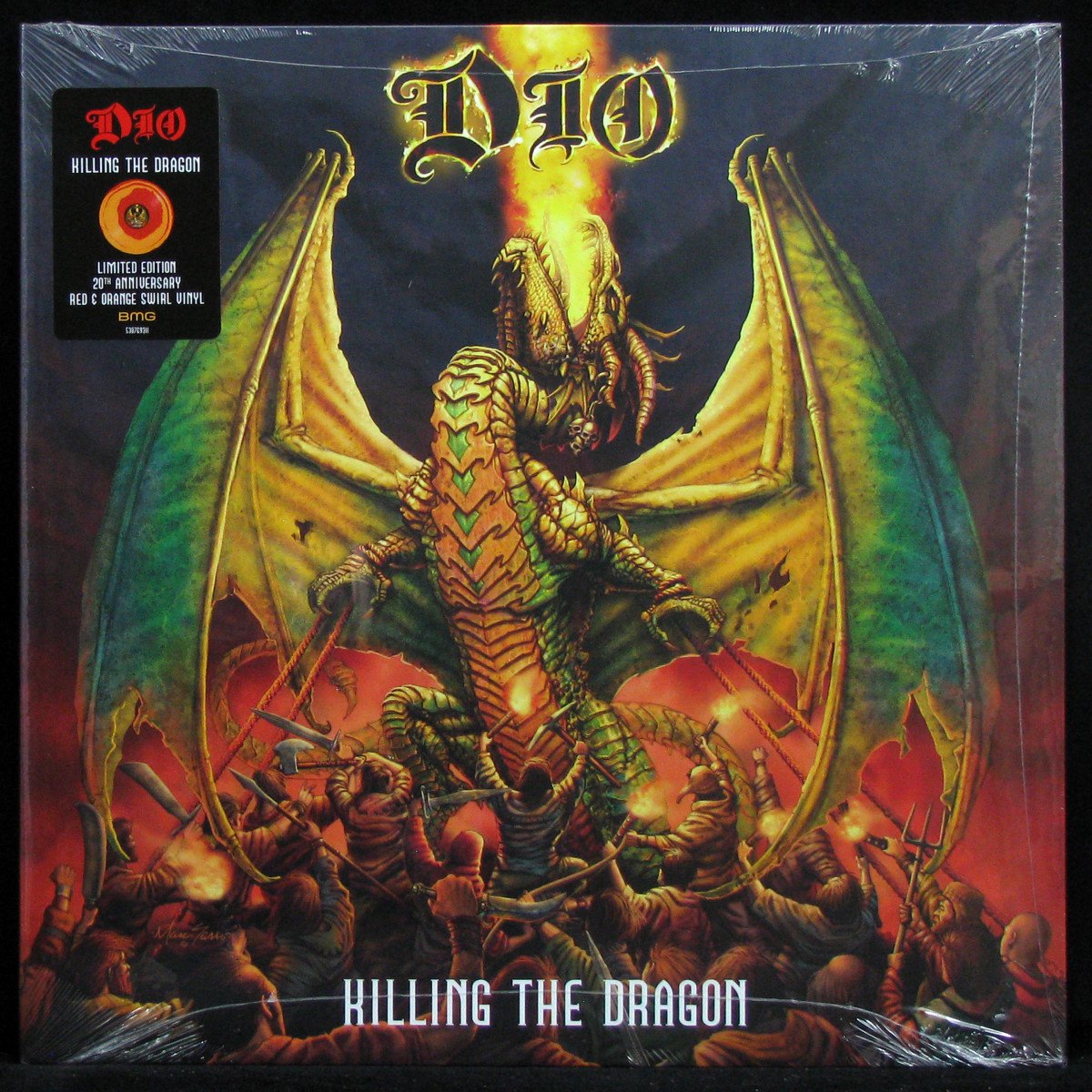 LP Dio — Killing The Dragon (coloured vinyl) фото