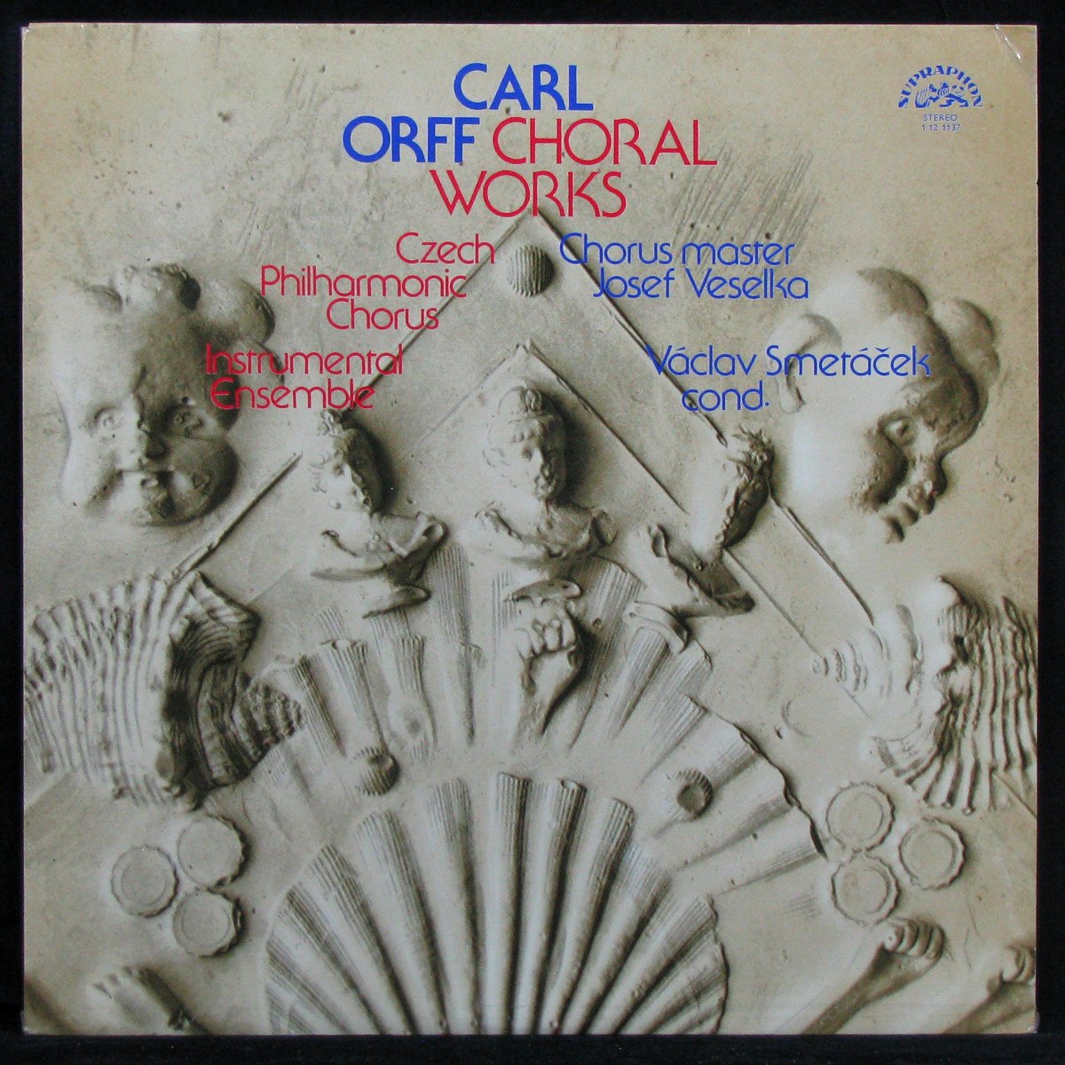 LP Vaclav Smetacek — Carl Orff: Choral Works (+ booklet) фото