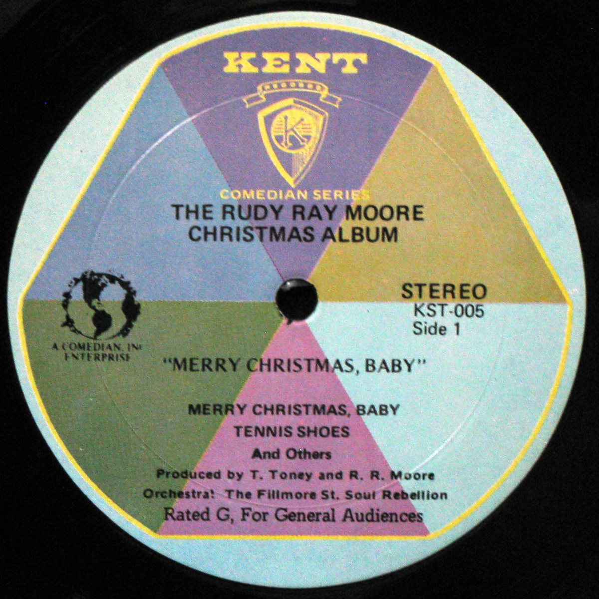 LP Rudy Ray Moore — Rudy Ray Moore Christmas Album - Merry Christmas, Baby фото 3