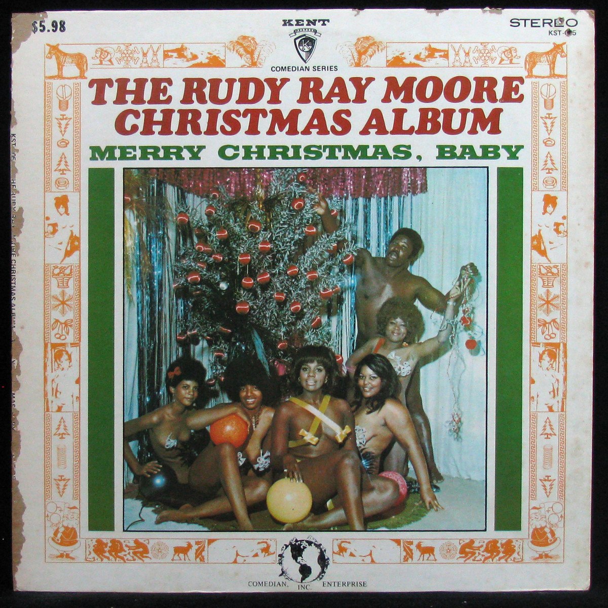 LP Rudy Ray Moore — Rudy Ray Moore Christmas Album - Merry Christmas, Baby фото
