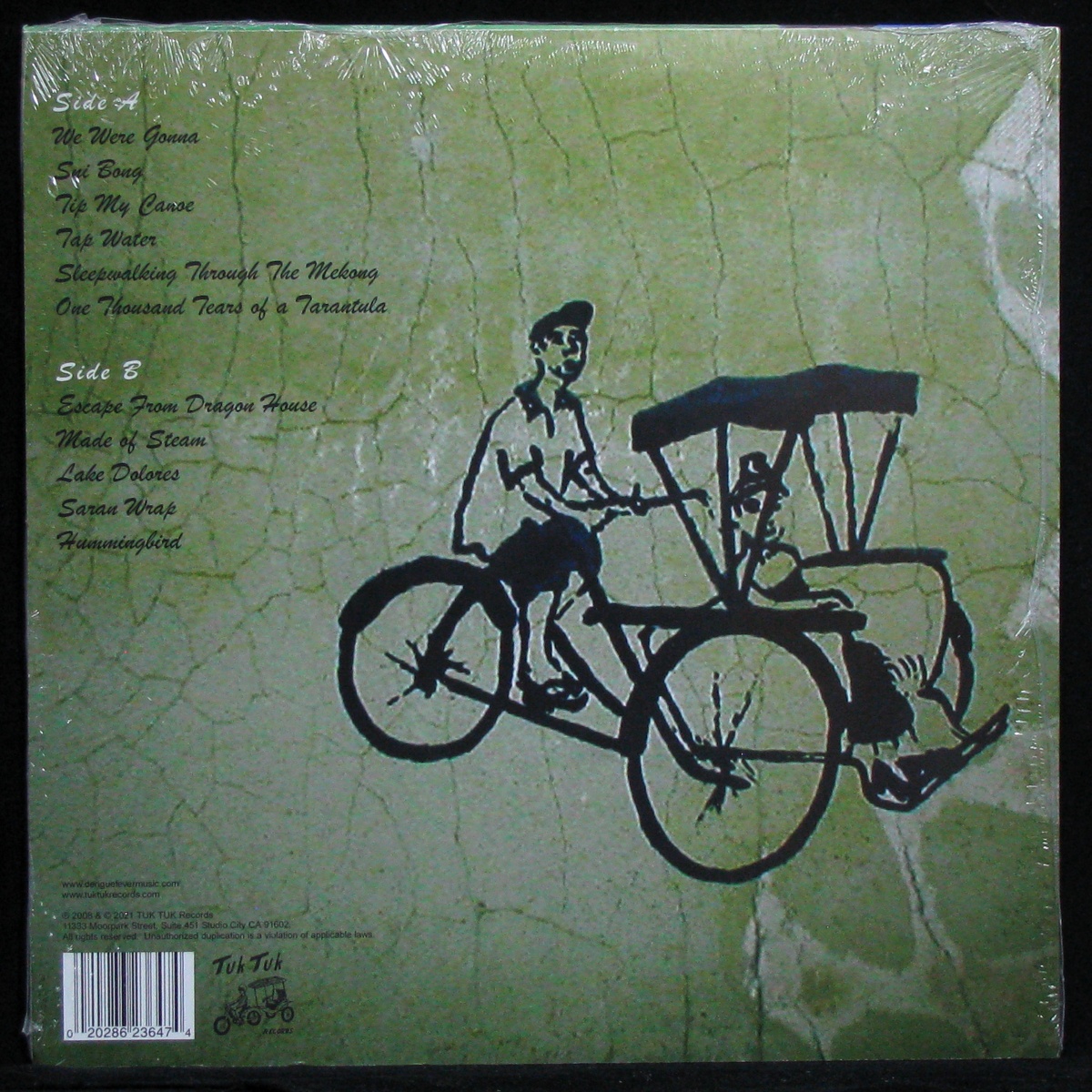 LP Dengue Fever — Escape From Dragon House (coloured vinyl) фото 2