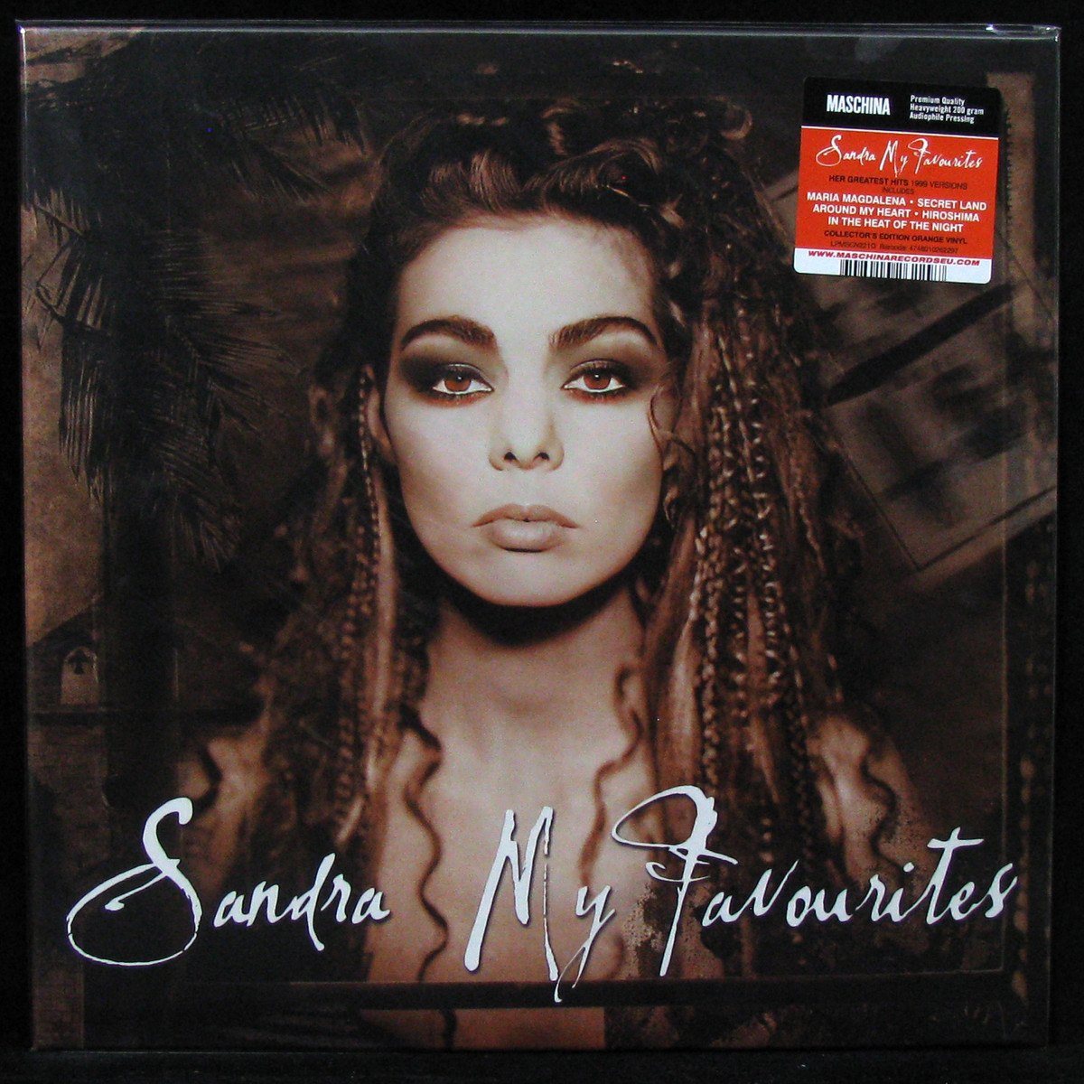 LP Sandra — My Favourites (orange) (orange vinyl) фото