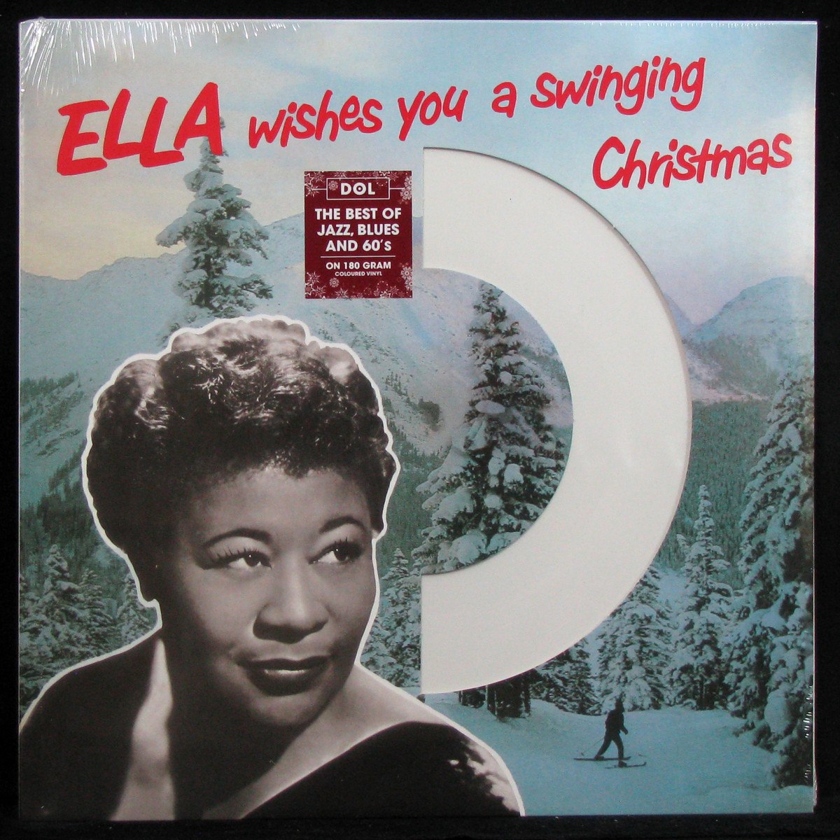 LP Ella Fitzgerald — Ella Wishes You A Swinging Christmas (coloured vinyl) фото