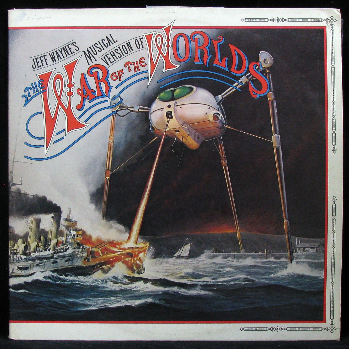 LP Jeff Wayne — Jeff Wayne's Musical Version Of The War Of The Worlds  (2LP, + booklet) фото