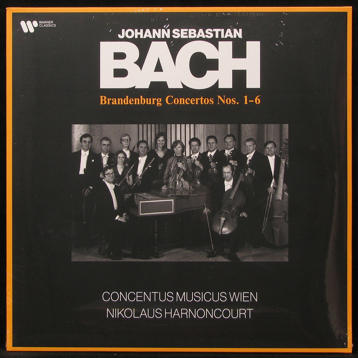LP Nikolaus Harnoncourt — Bach: Brandenburg Concertos Nos. 1-6 (2LP) фото