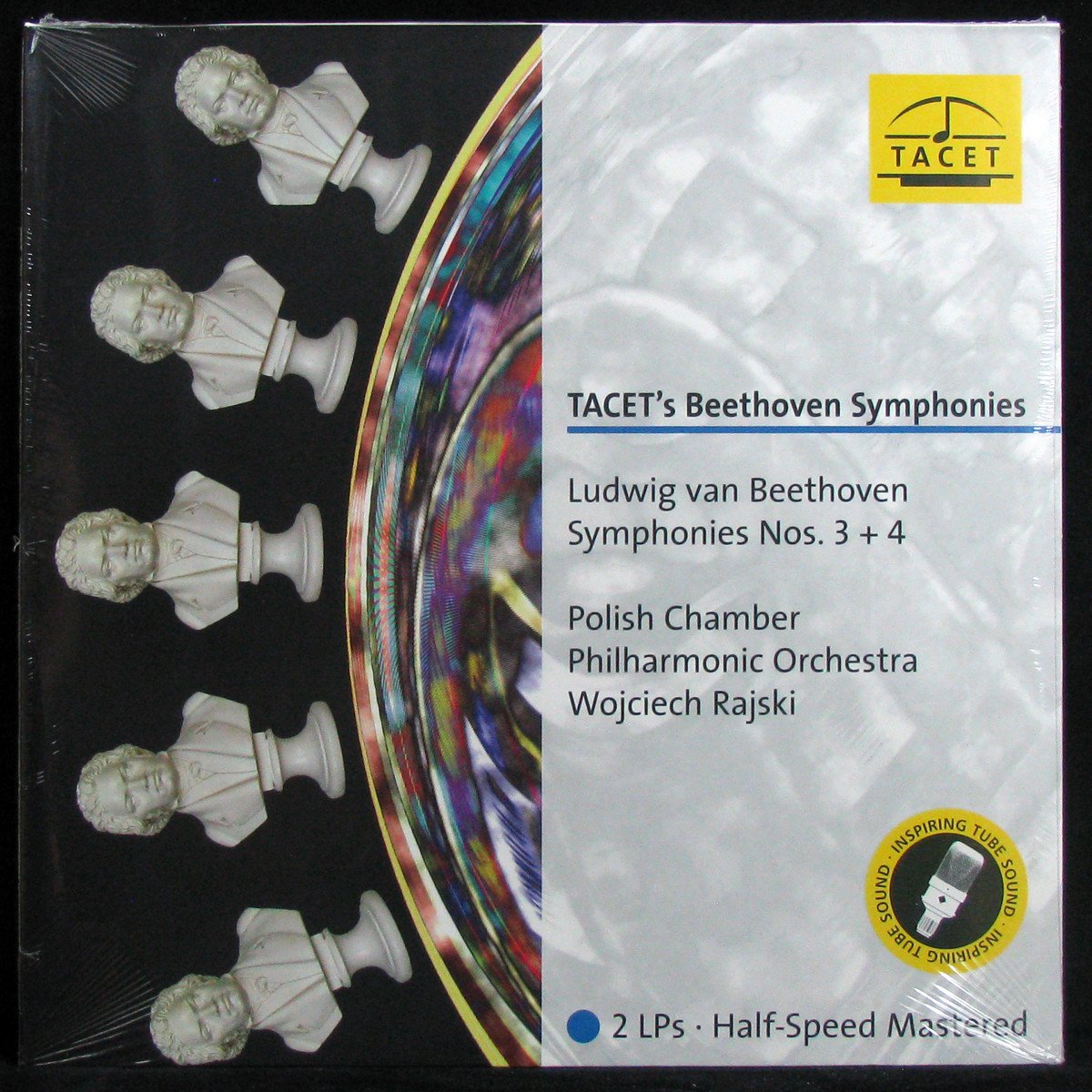 LP Polish Chamber Philharmonic Orchestra / Wojciech Rajski — Beethoven: Symphonies Nos. 3 + 4 (2LP) фото