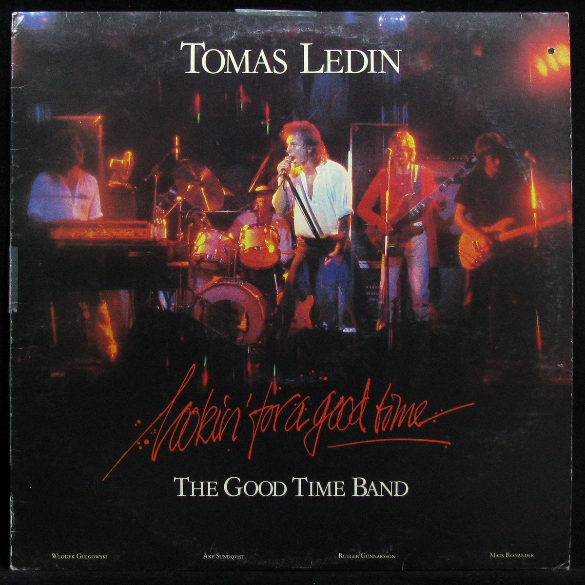 LP Tomas Ledin — Lookin' For A Good Time фото