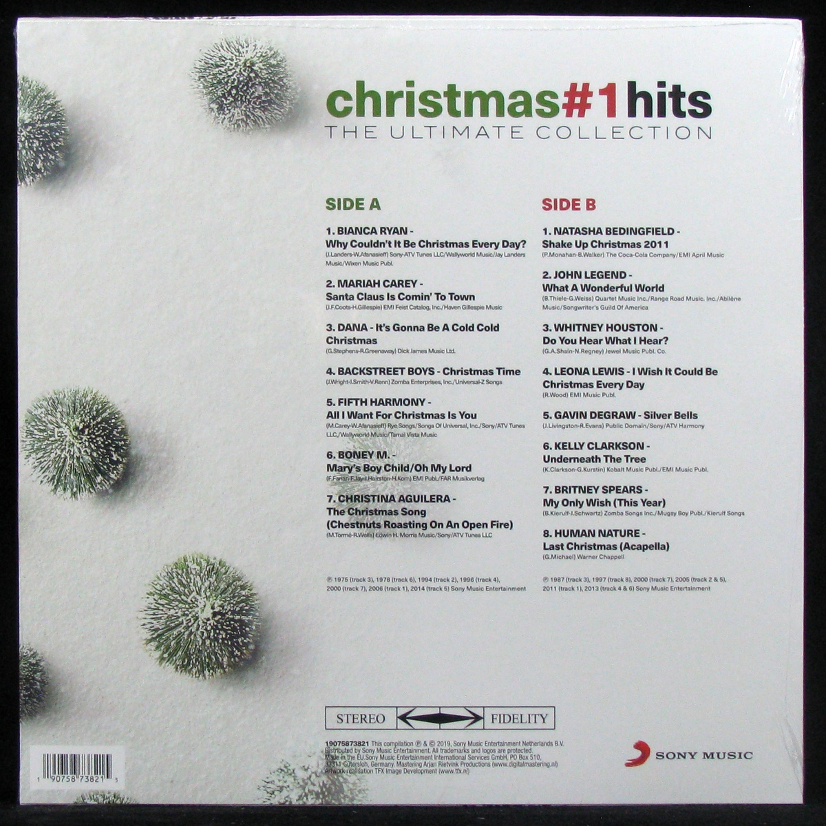 LP V/A — Christmas #1 Hits: Ultimate Collection фото 2