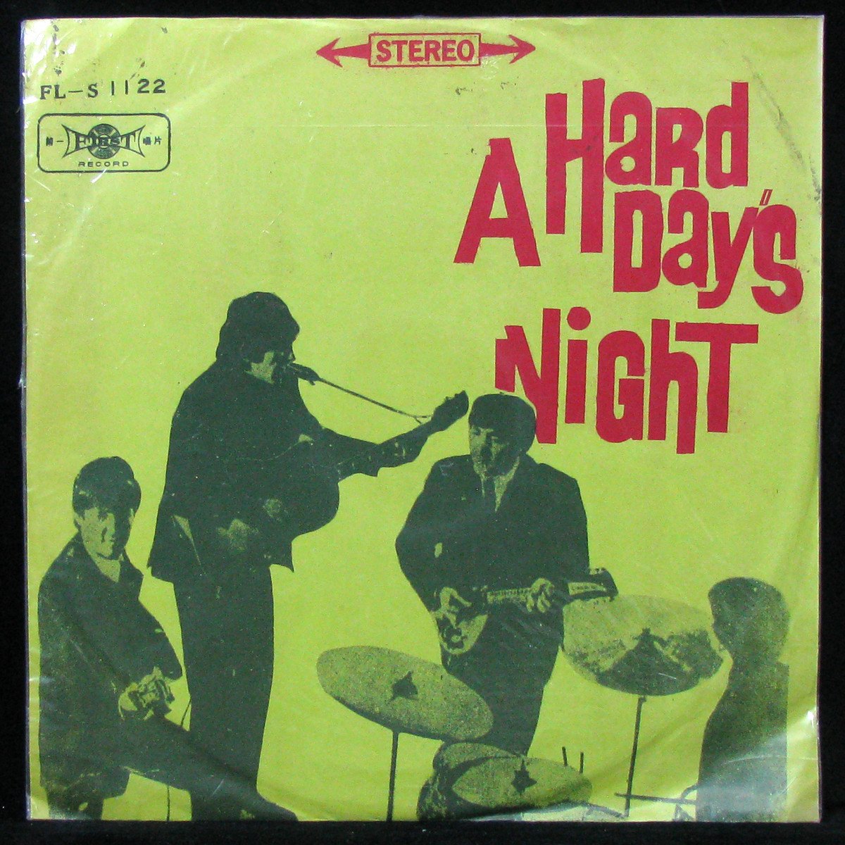 LP Beatles — A Hard Day's Night фото