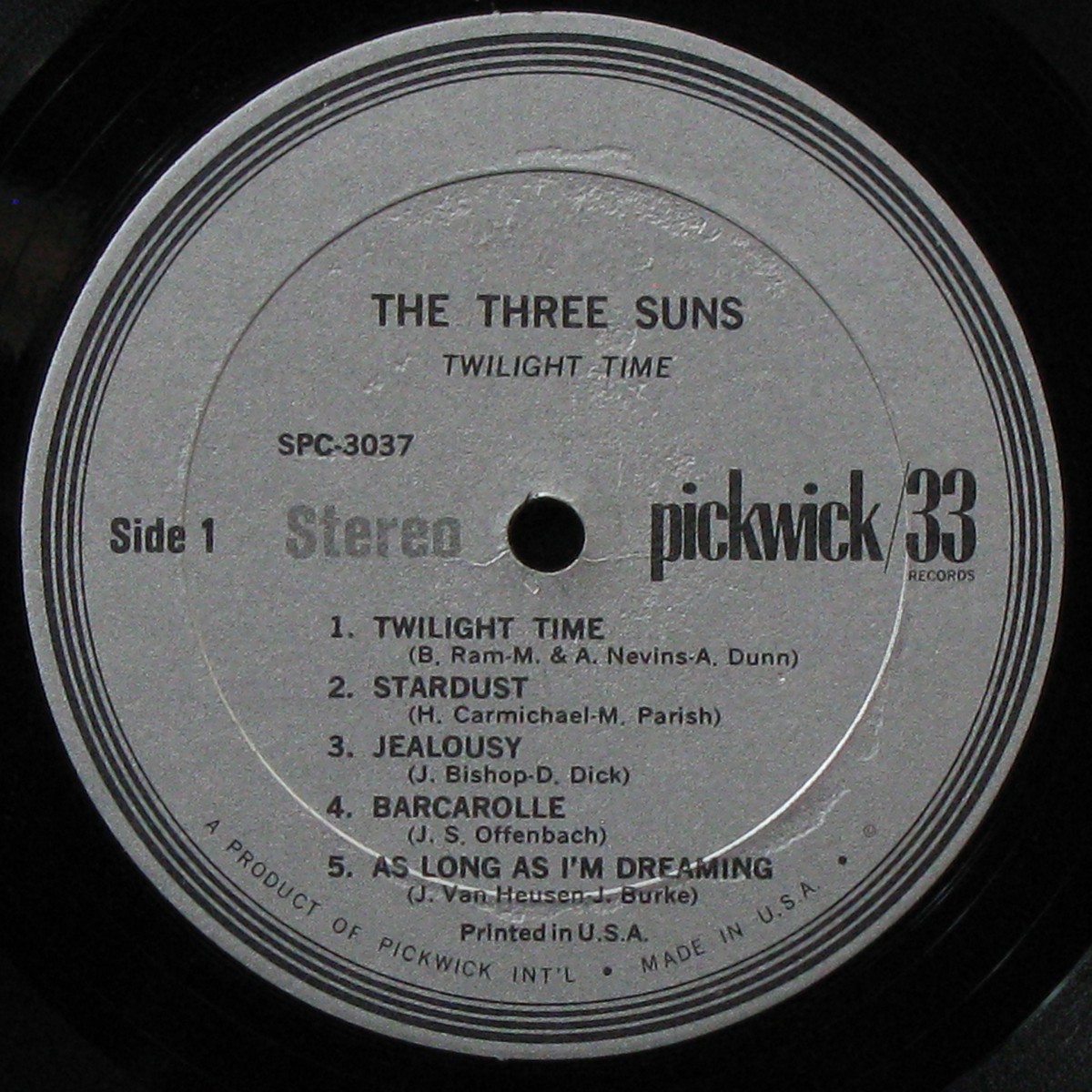 LP Three Suns — Twilight Time фото 2