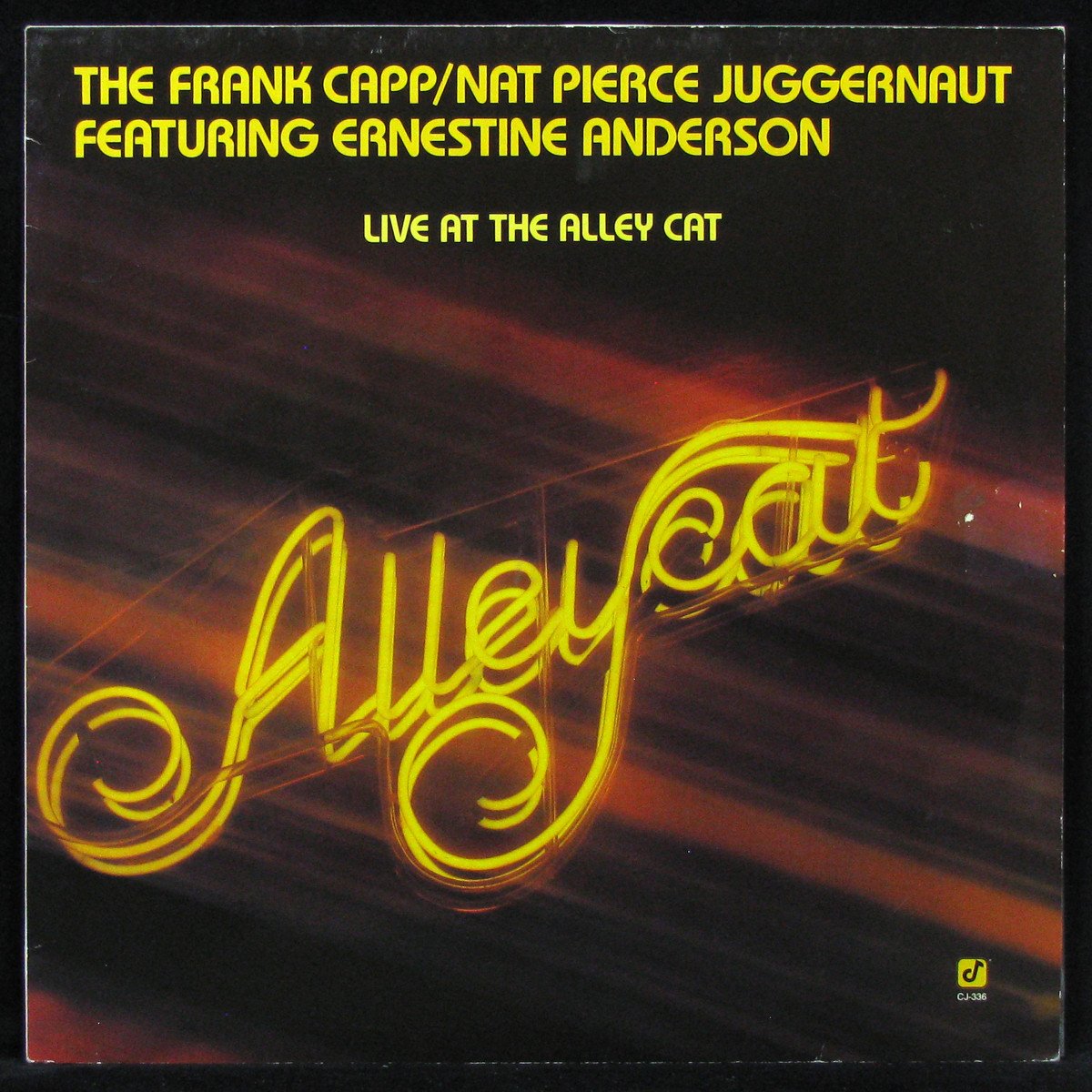 LP Capp/Pierce Orchestra Featuring Ernestine Anderson — Live At The Alley Cat фото