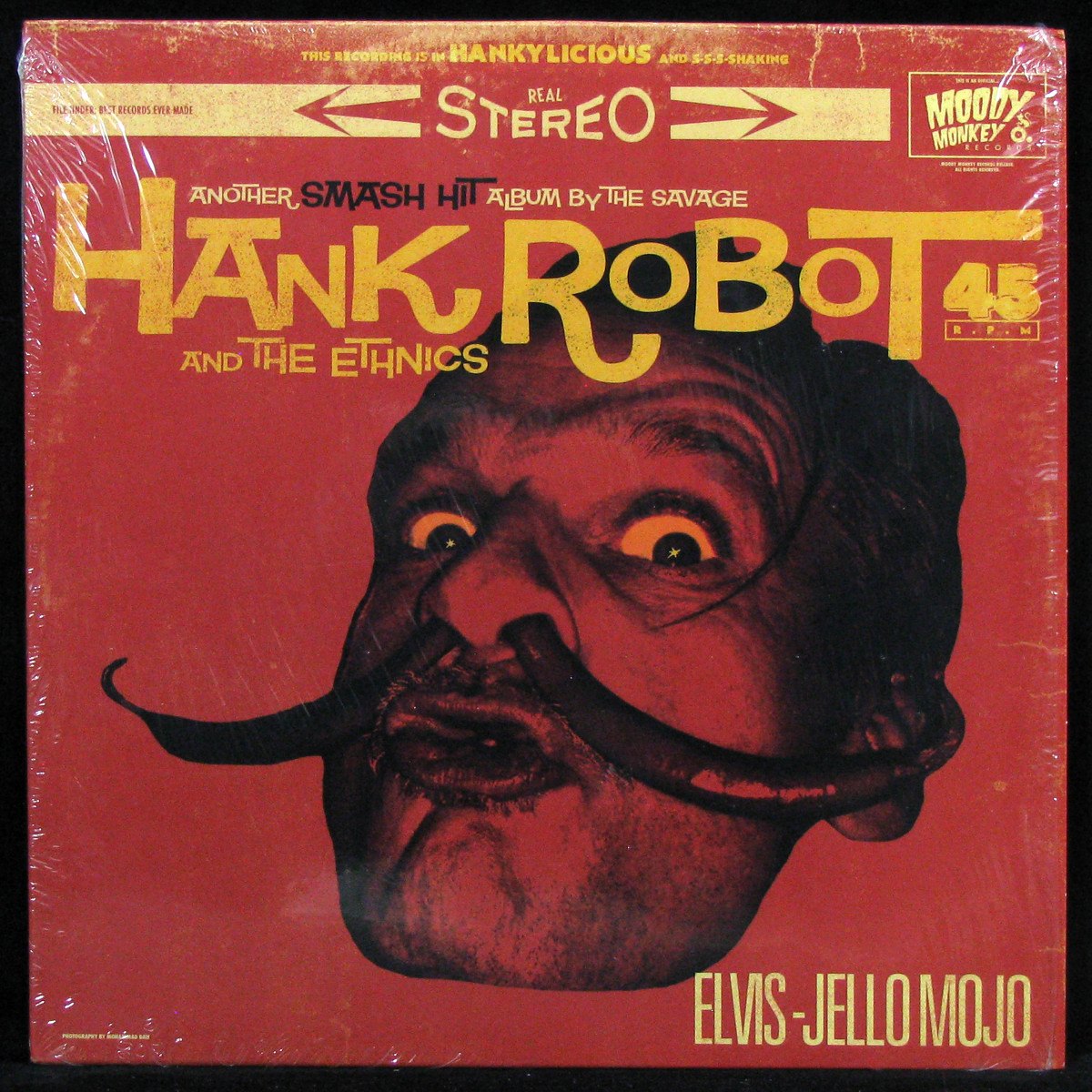 LP Hank Robot And The Ethnics — Elvis-Jello Mojo фото