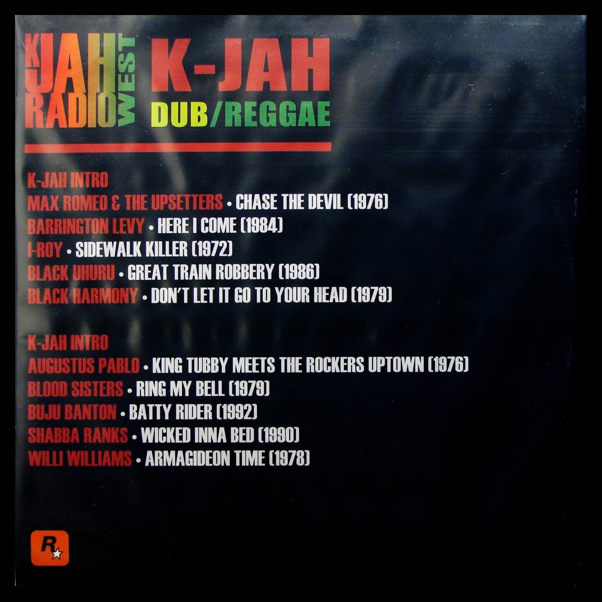 LP V/A — K-JAH Radio West (Grand Theft Auto: San Andreas Soundtrack) фото 2