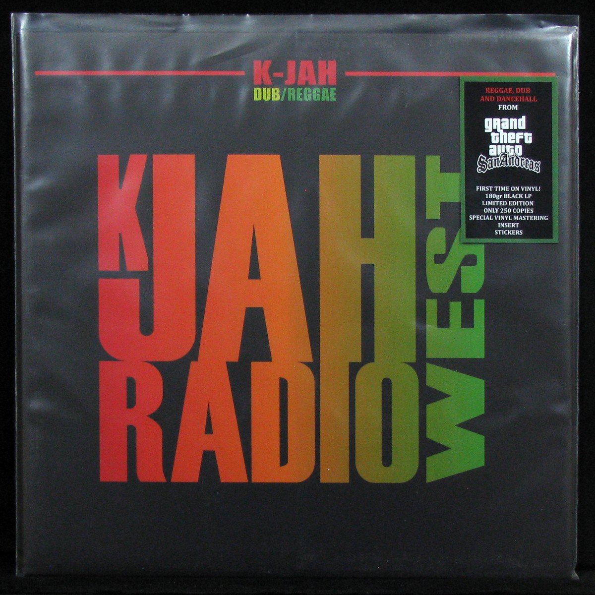 LP V/A — K-JAH Radio West (Grand Theft Auto: San Andreas Soundtrack) фото