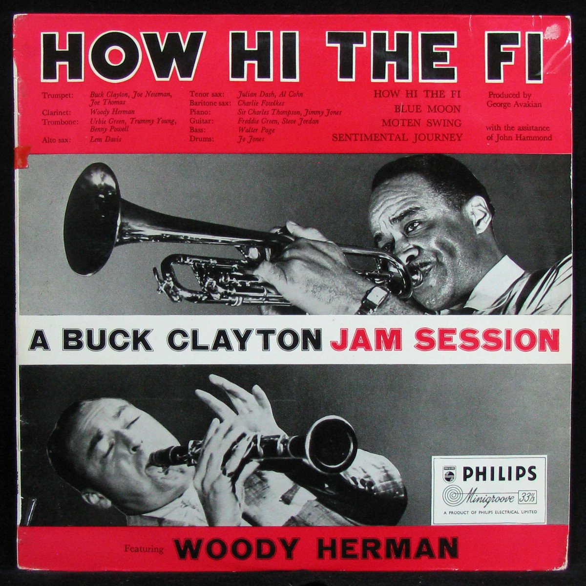 LP Buck Clayton Featuring Woody Herman — How Hi The Fi фото