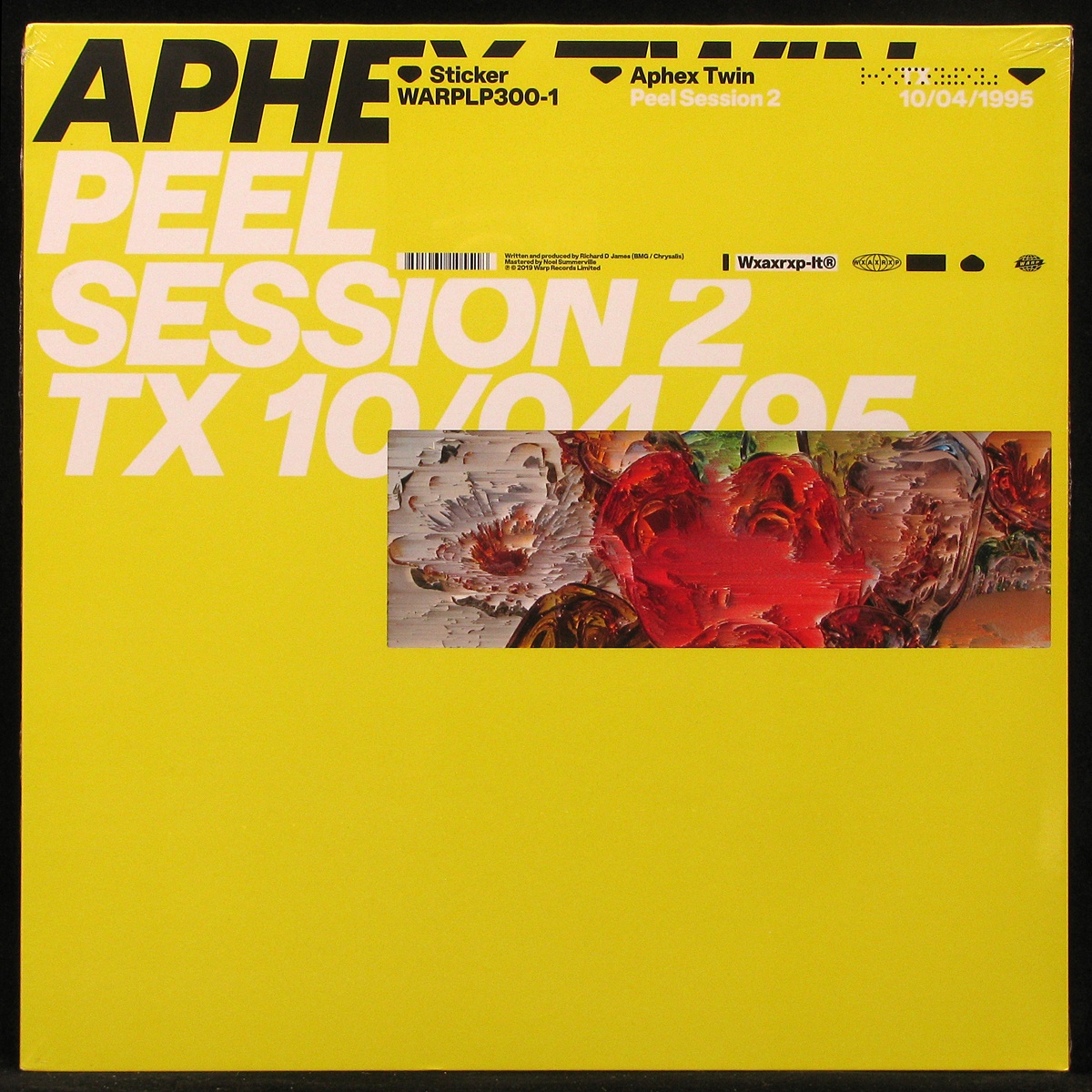 LP Aphex Twin — Peel Session 2 TX 10/04/95 (EP) фото