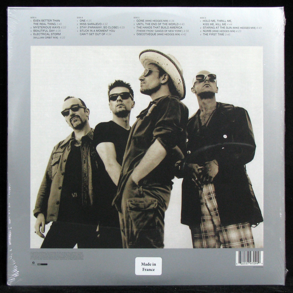 LP U2 — Best Of 1990-2000 (2LP) фото 2