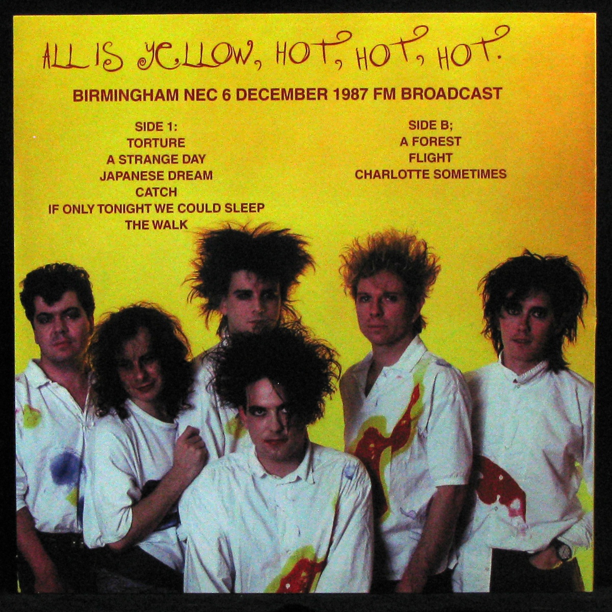 LP Cure — All Is Yellow, Hot, Hot, Hot (coloured vinyl) фото 2