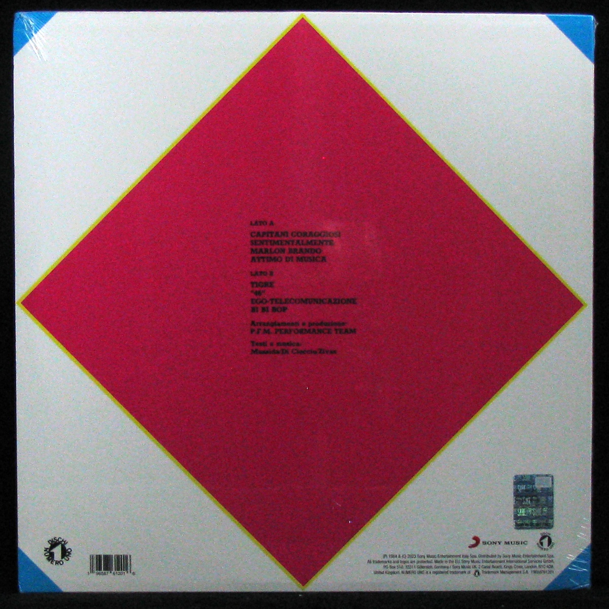 LP Premiata Forneria Marconi — PFM? PFM! (coloured vinyl) фото 2