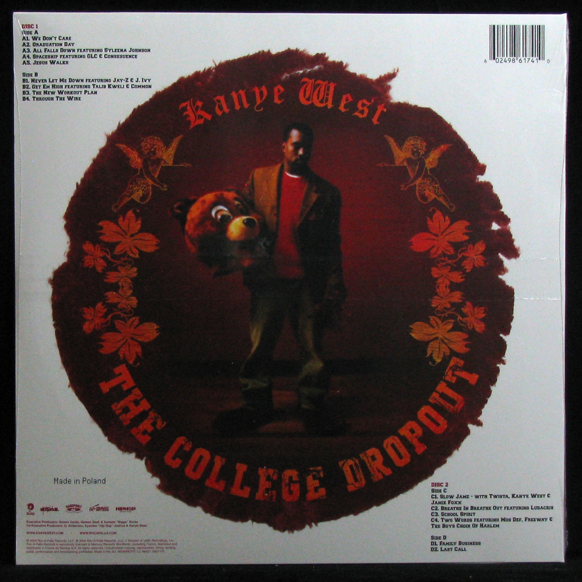 LP Kanye West — College Dropout (2LP) фото 2