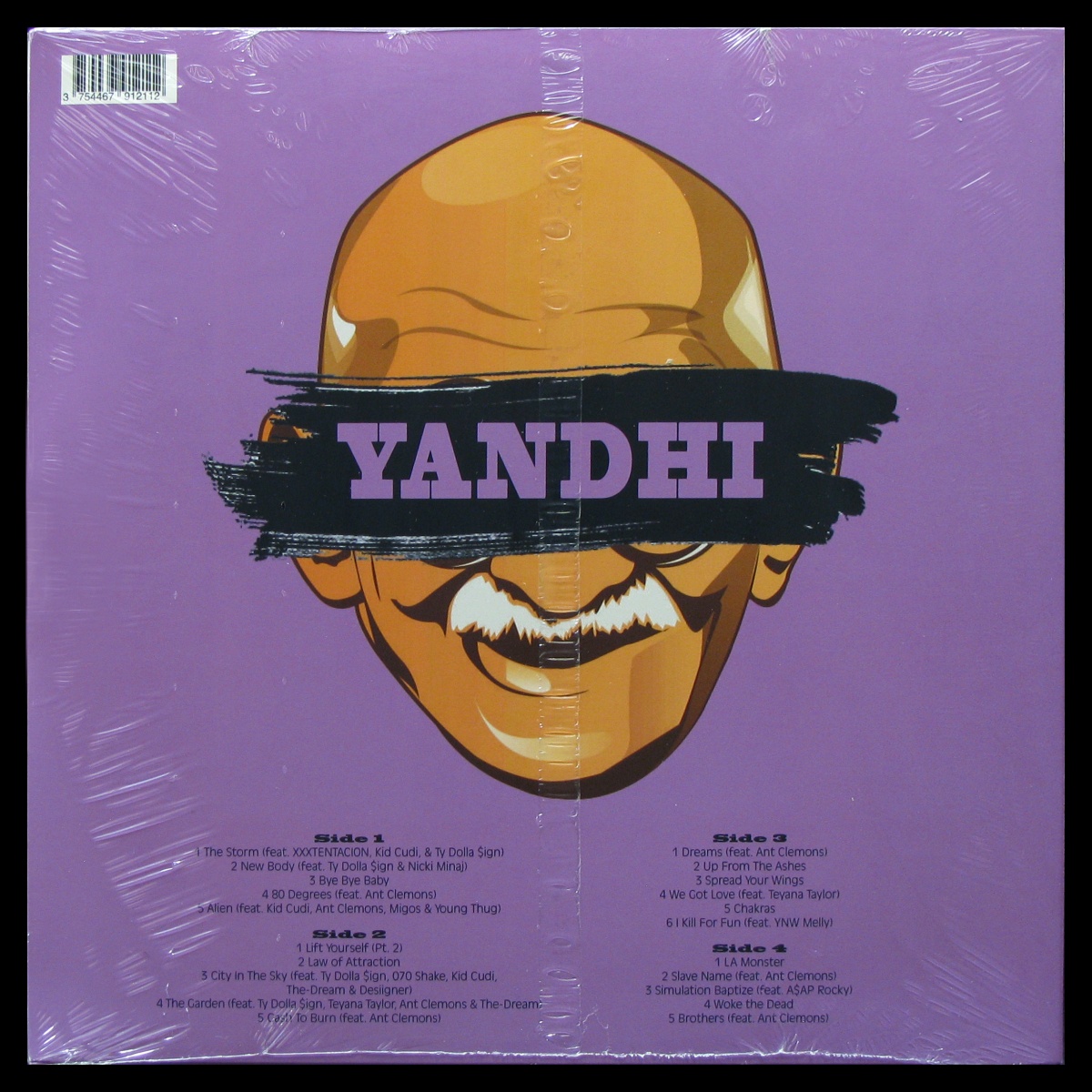 LP Kanye West — Yandhi (2LP, coloured vinyl) фото 2