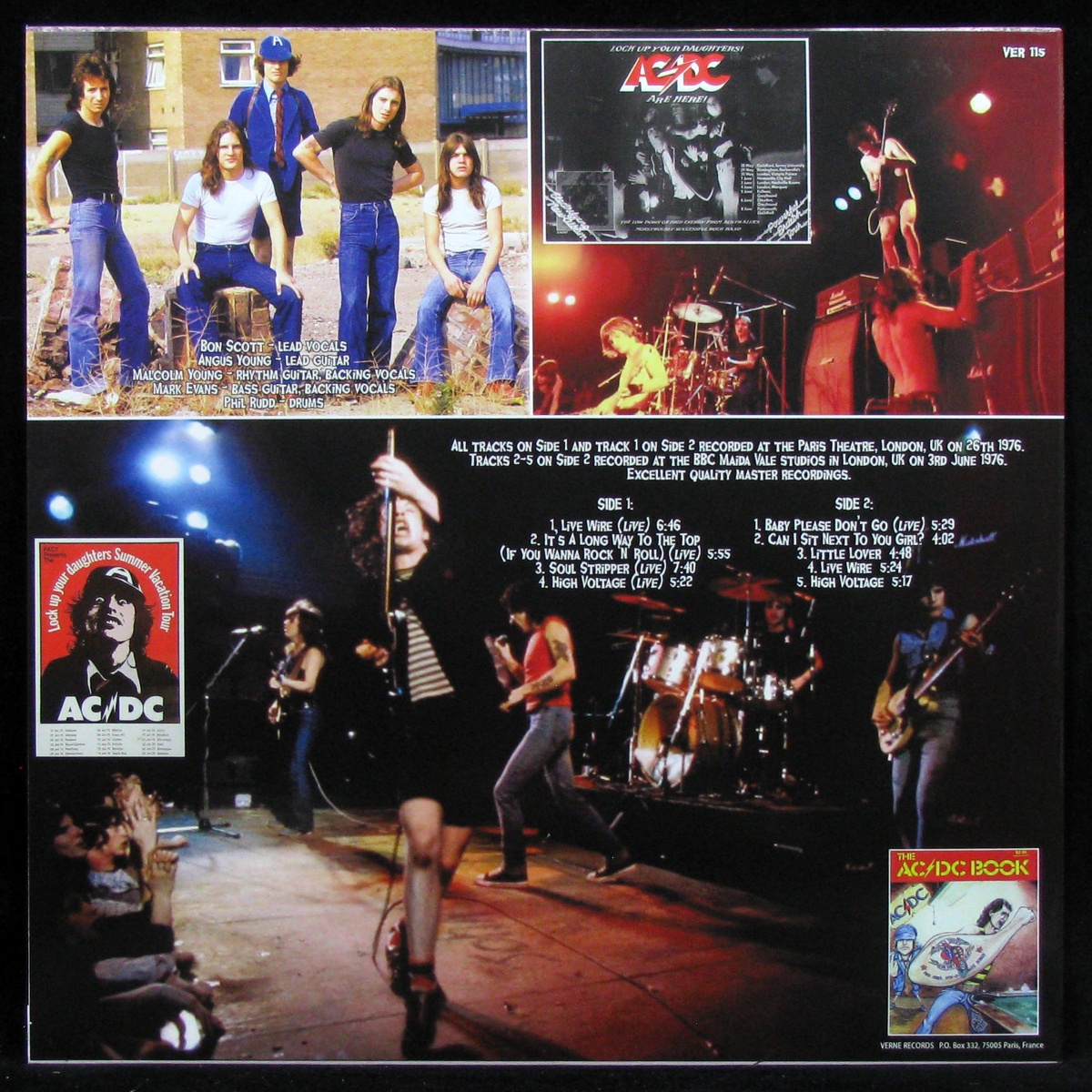 LP AC/DC — Live At The BBC 1976 фото 2