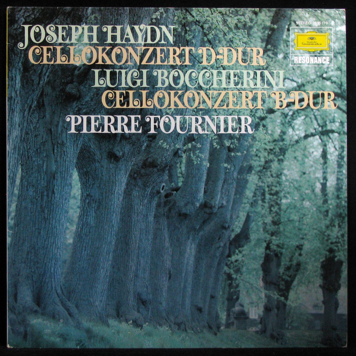 LP Rudolf Baumgartner — Haydn: Cellokonzert C-Dur / Boccherini: Cellokonzert B-Dur фото