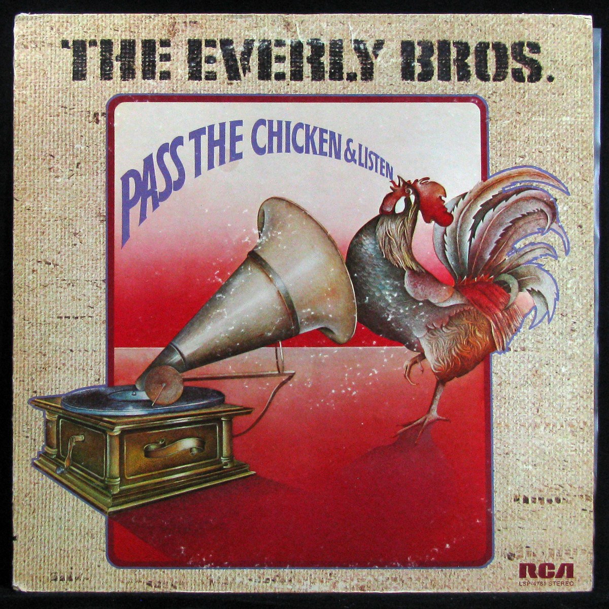 LP Everly Brothers — Pass The Chicken And Listen фото