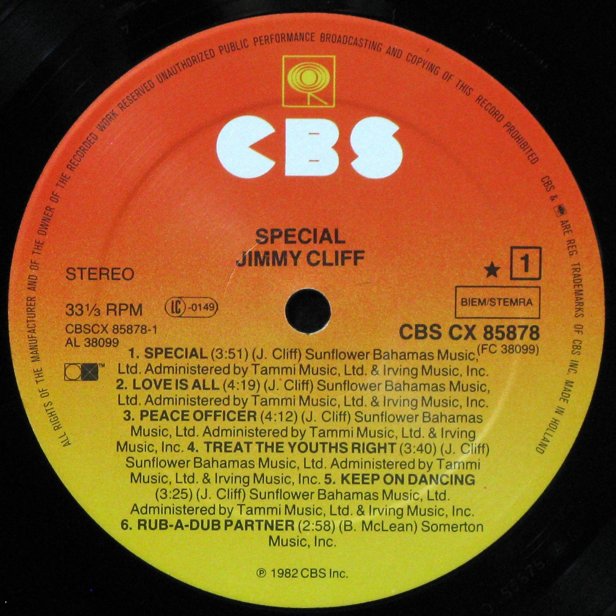 LP Jimmy Cliff — Special фото 2