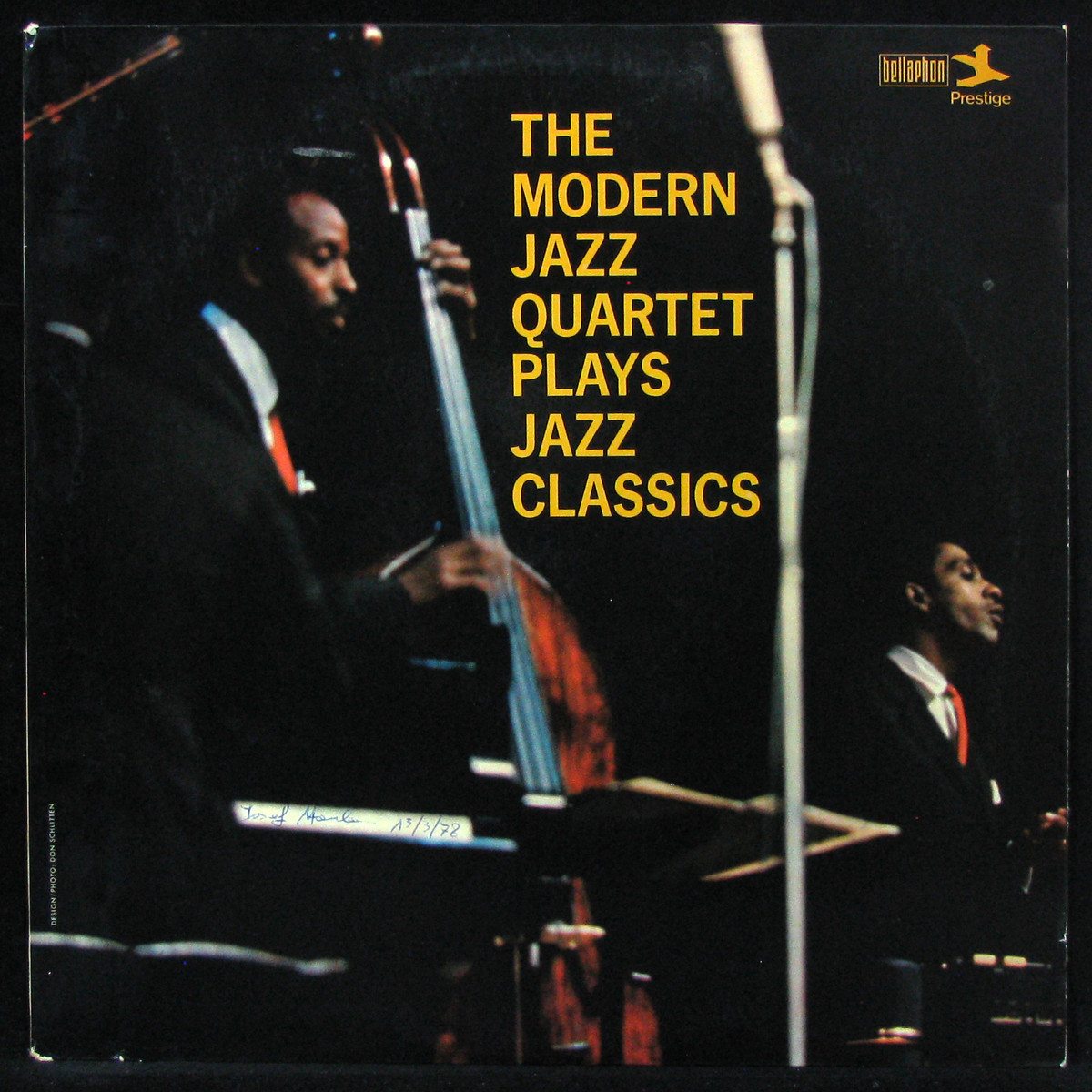 LP Modern Jazz Quartet — Plays Jazz Classics фото