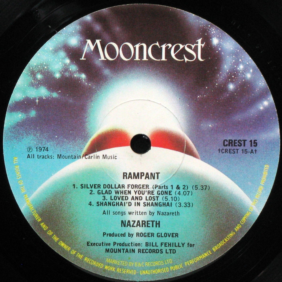 LP Nazareth — Rampant (+ dollar) фото 5