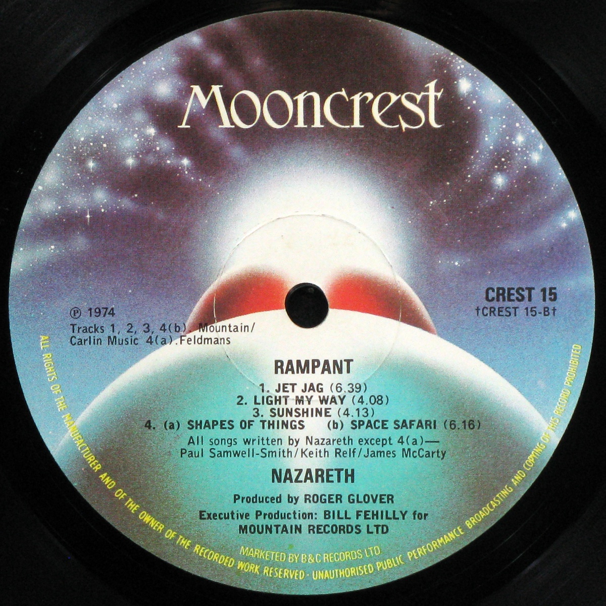 LP Nazareth — Rampant (+ dollar) фото 6