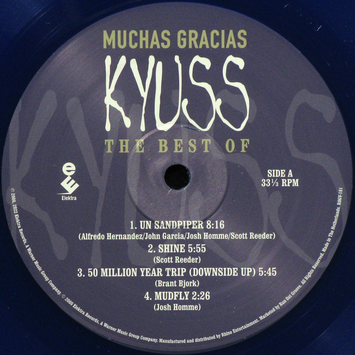 LP Kyuss — Muchas Gracias: The Best Of Kyuss (2LP, coloured vinyl) фото 3