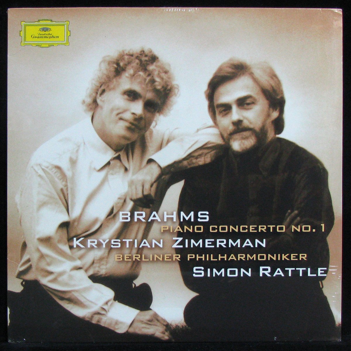 LP Simon Rattle / Krystian Zimerman — Brahms: Piano Concerto N.1 фото