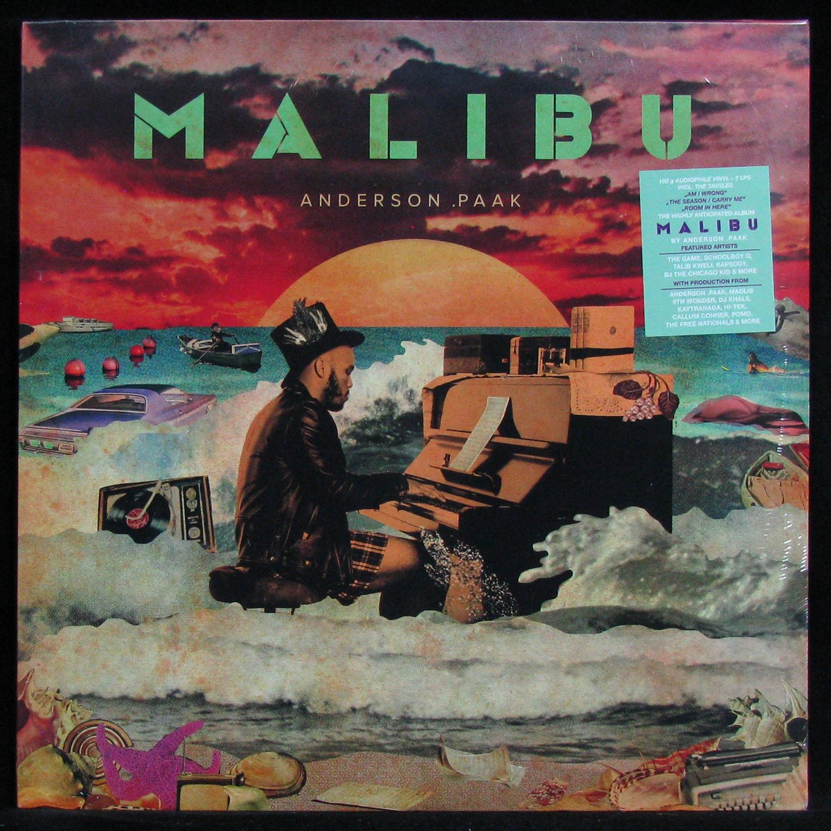 LP Anderson Paak — Malibu (2LP) фото