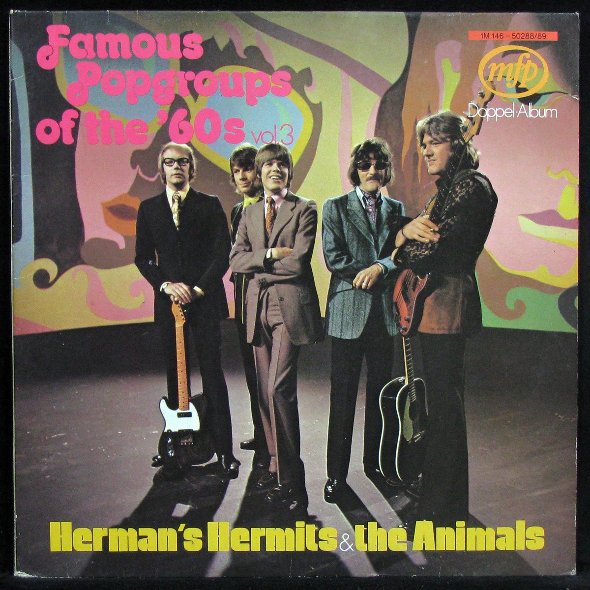 LP Small Faces / Amen Corner — Famous Popgroups Of The '60s Vol. 3 (2LP) фото