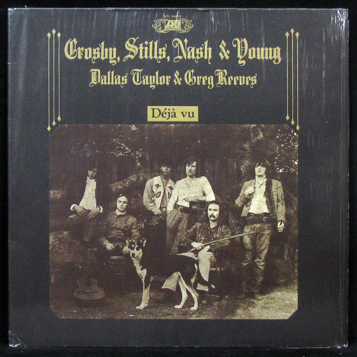 LP Crosby, Stills, Nash & Young — Deja Vu (coloured vinyl) фото