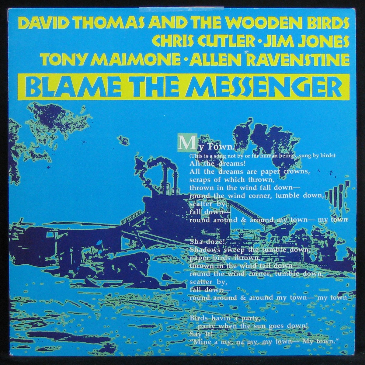 LP David Thomas / The Wooden Birds — Blame The Messenger фото