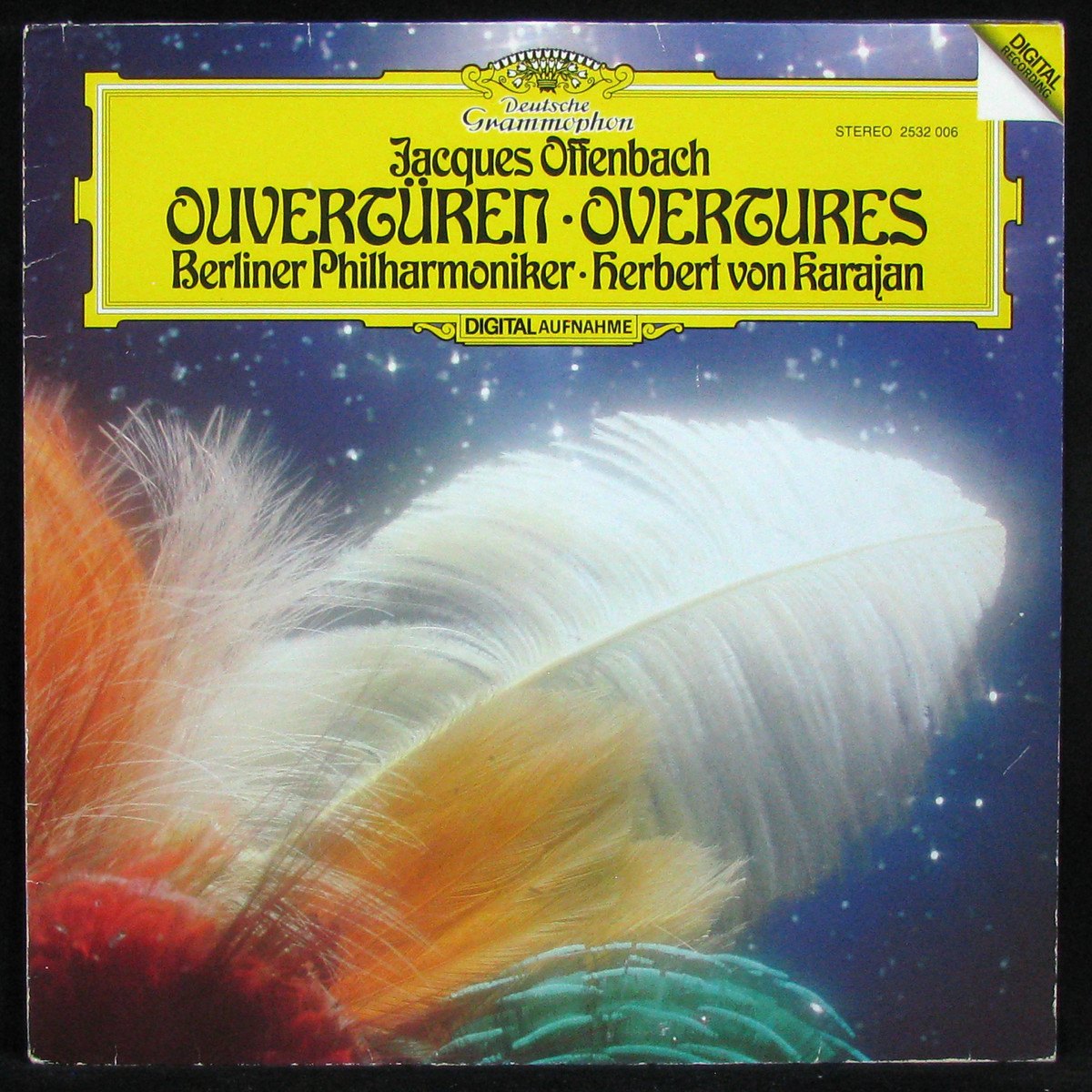 LP Herbert Von Karajan — Jacques Offenbach: Overtures фото