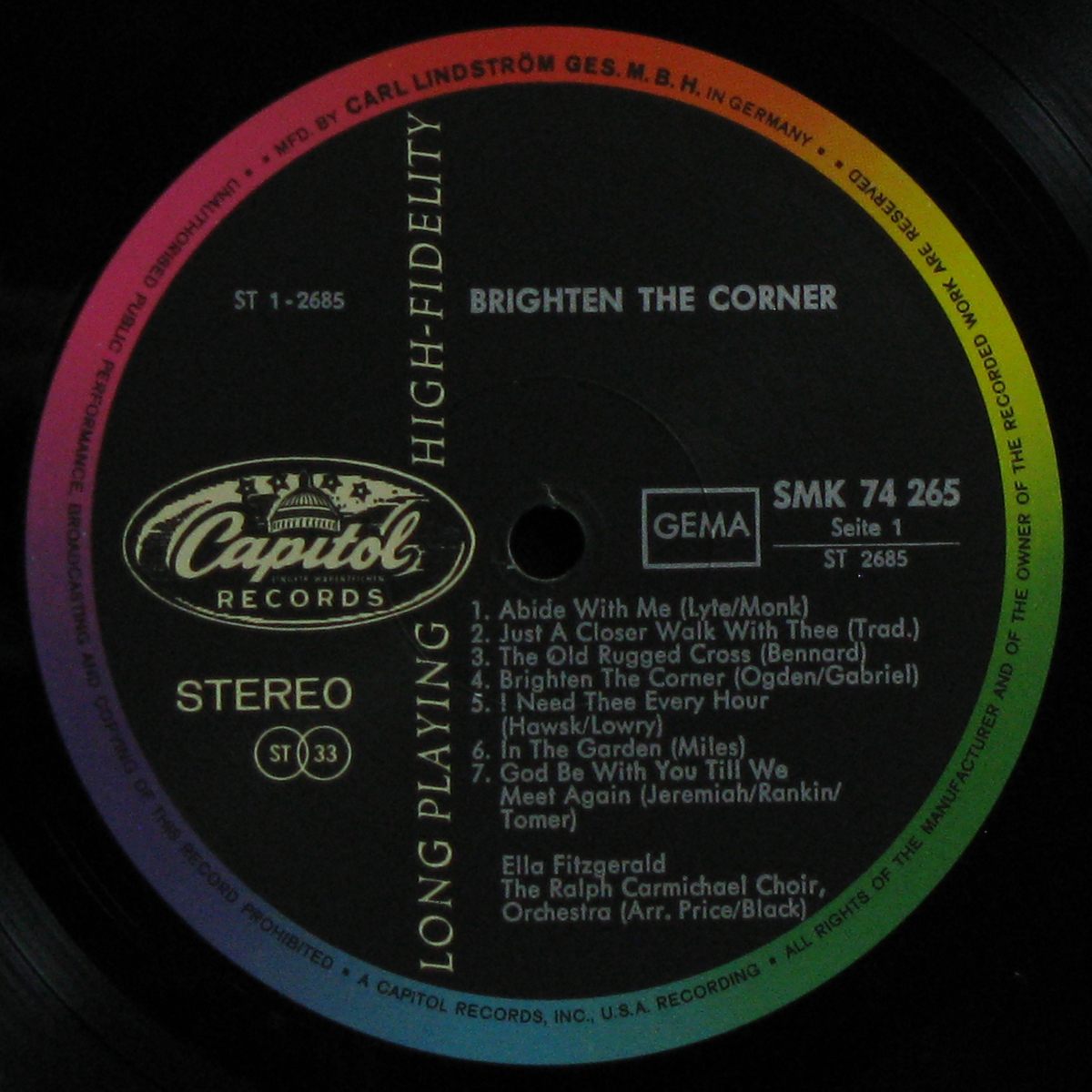 LP Ella Fitzgerald — Brighten The Corner фото 2