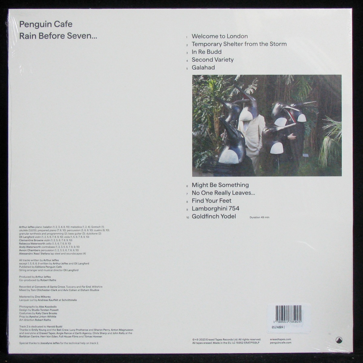 LP Penguin Cafe — Rain Before Seven... (coloured vinyl) фото 2