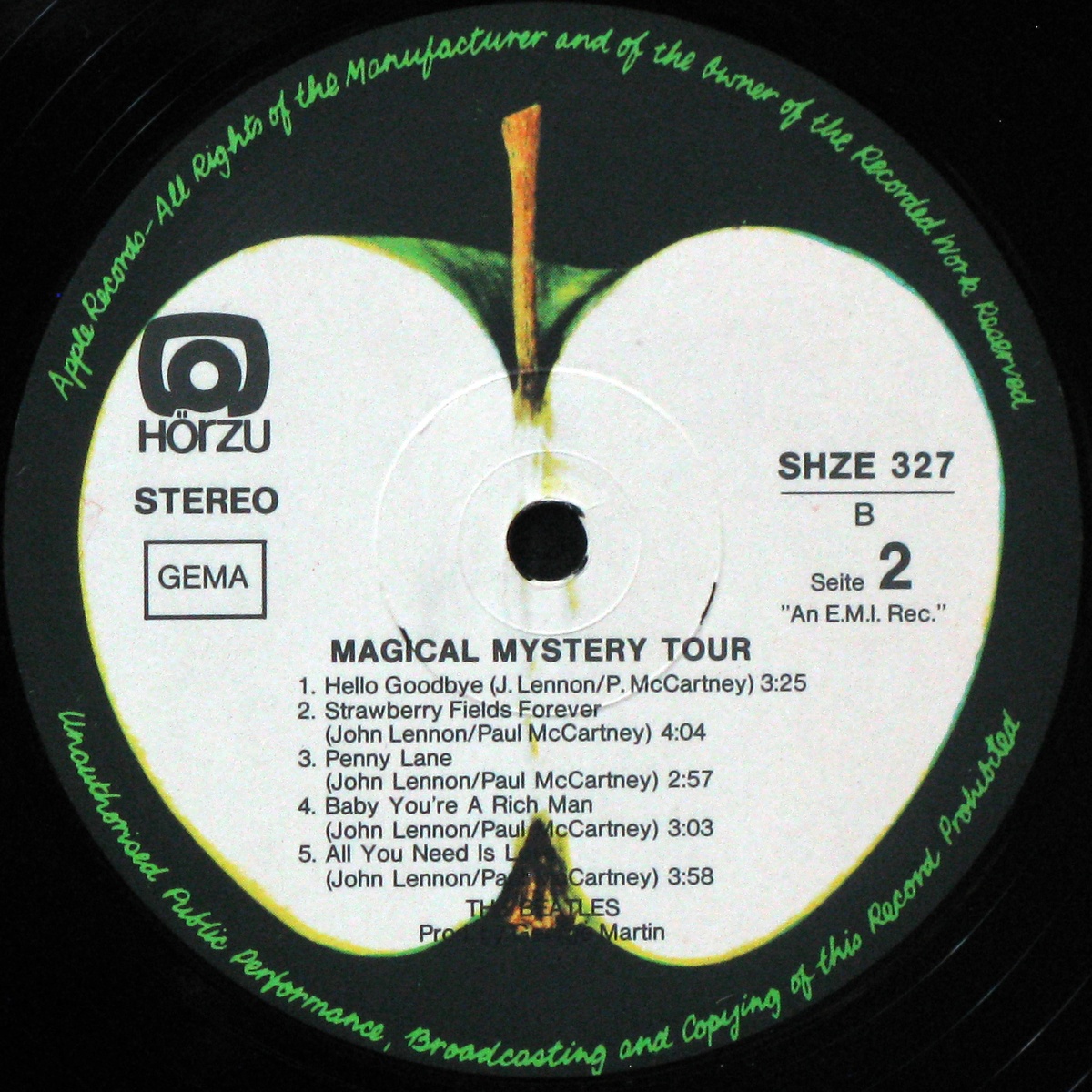 LP Beatles — Magical Mystery Tour Plus Other Songs фото 4