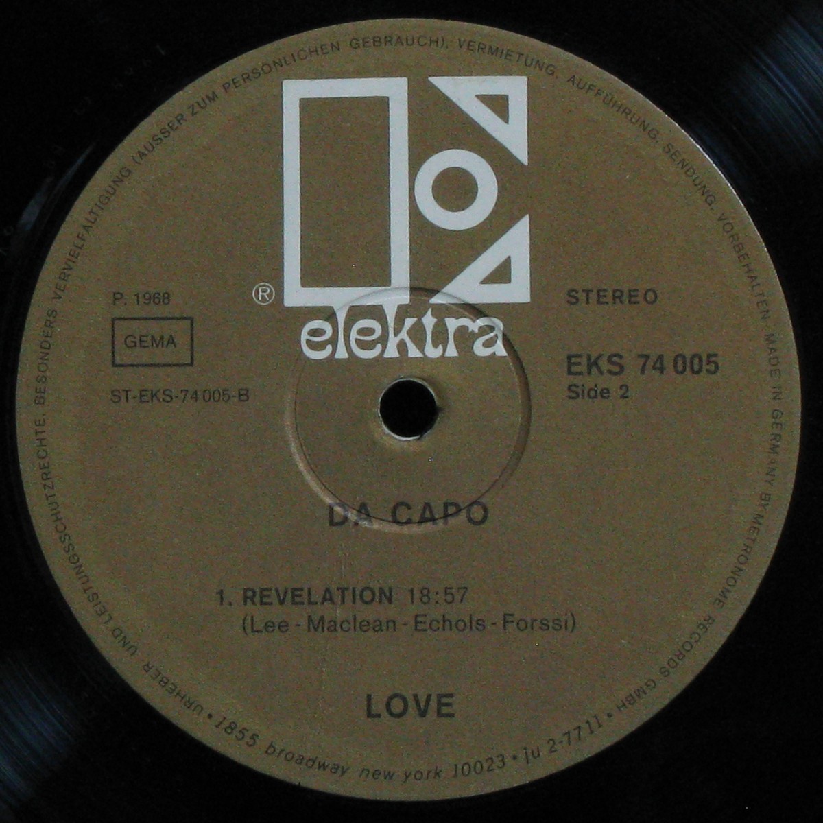 LP Love — Da Capo фото 4