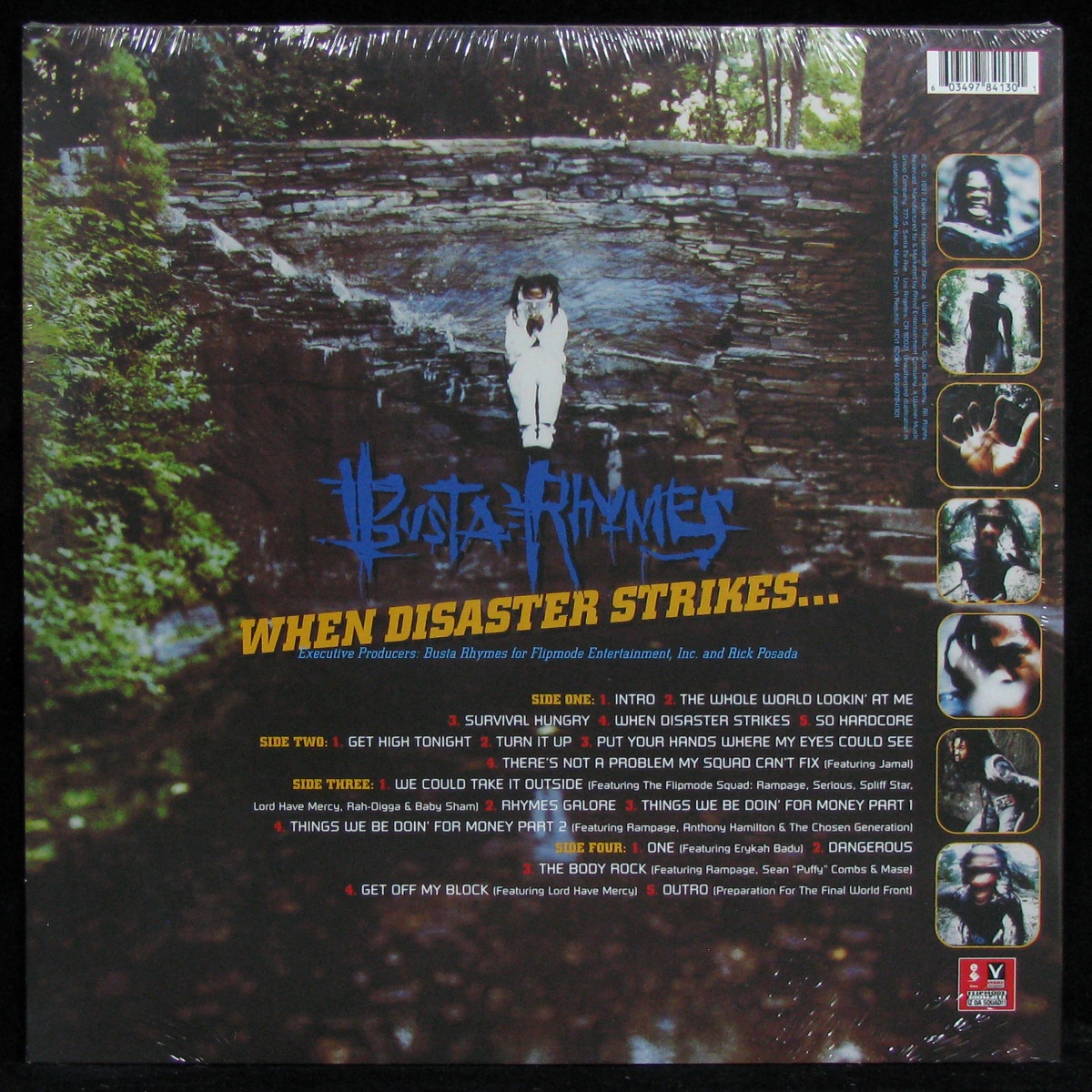 LP Busta Rhymes — When Disaster Strikes... (coloured vinyl, 2LP) фото 2